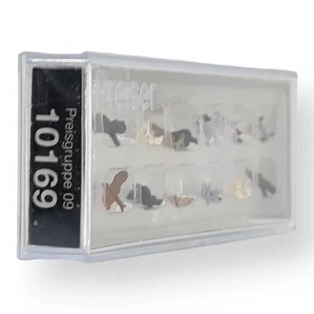 Ensemble d'oiseaux variés Preiser 10169 - HO 1:87 - 2