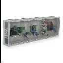 Cheminots américains en pause - Figurine - PREISER 10601 - Échelle HO 1/87 - 2