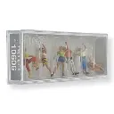 Lot de 6 grimpeuses PREISER 10606 - HO 1/87 - 3