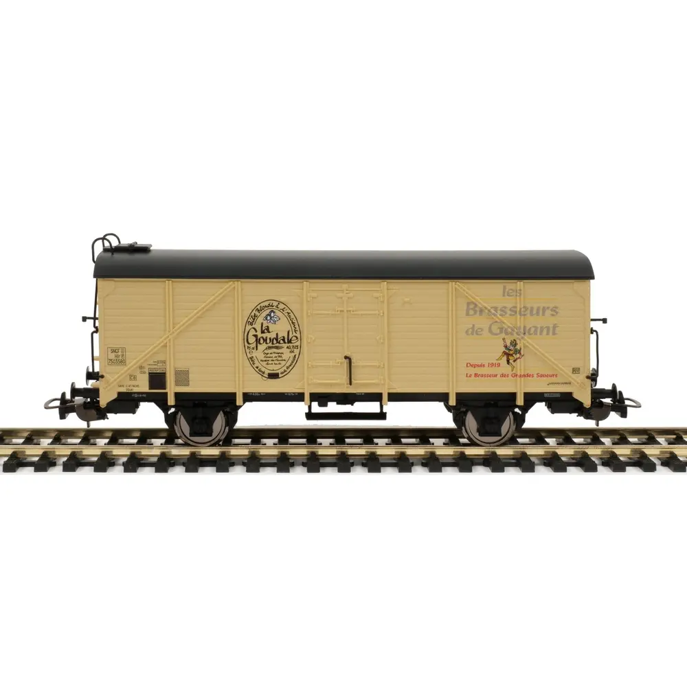 2 wagons couverts, transport de bière, "Kronenbourg / La Goudale" - Piko 97307 - HO 1/87 - SNCF - Ep III - 2R - 4