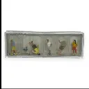 Passants en tenue d'été - Figurine - PREISER 10672 - Échelle HO 1/87 - 3