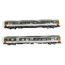 Coffret 2 voitures voyageurs Corail - Piko 97310 - HO 1/87 - SNCF - EP V - 3