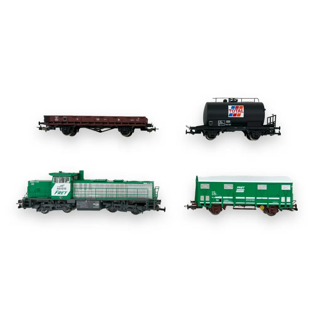 Set de départ G1206 & wagons marchandises - Piko 97946 - HO 1/87 - SNCF - EP V / VI - 3