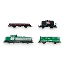 Set de départ G1206 & wagons marchandises - Piko 97946 - HO 1/87 - SNCF - EP V / VI - 3