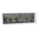 Pack de 6 Bûcherons - Figurine - PREISER 10042 - Échelle HO 1/87 - 3