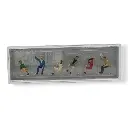 Pack de 6 Spectateurs assis - Figurine - PREISER 10025 - Échelle HO : 1/87ème - 3