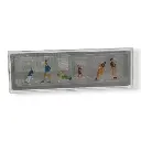 Lot de 6 Enfants - Figurine - PREISER 10023 - Échelle HO 1/87 - 3