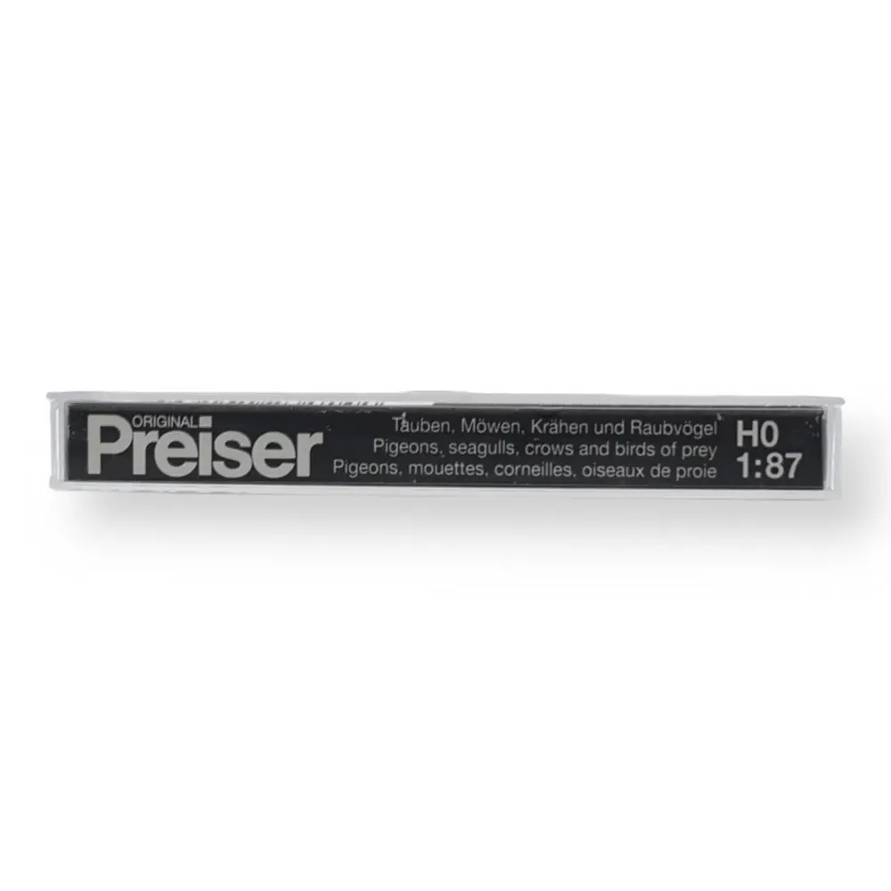 Ensemble d'oiseaux variés Preiser 10169 - HO 1:87 - 4