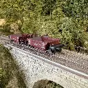 Wagon couplage ballast - R37 43101 - HO 1/87 - PLM - EP II - 5