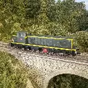 Locomotive Diesel  BB63856 Dépôt Portes - DC sans son R37 HO41110DC SNCF - HO  - 5