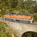 Locomotive Diesel BB63926  Arzens Dépôt Villeneuve - DC sans son R37 HO41112DC SNCF - HO  - 6