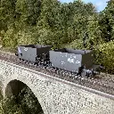 Wagon couplage ballast Montluçon - R37 43106 - HO 1/87 - SNCF - EP IIIb  - 5