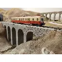 Remorque renforcée d'autorail ZR BD 27135 - R37 HO41264DCC - HO 1/87 - SNCF - IV - Digital - 4