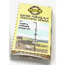 5 lampadaires à plate-forme modernes - Ratio T457 - HO/OO - 2