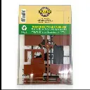 Dépôt de Charbon - RATIO 532 - Échelle OO 1/76 / HO 1/87 - 140 x 30 mm - Marron / noir - 3