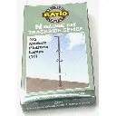 10 lampadaires à plate-forme modernes - Ratio T282 - N 1/160 - 2