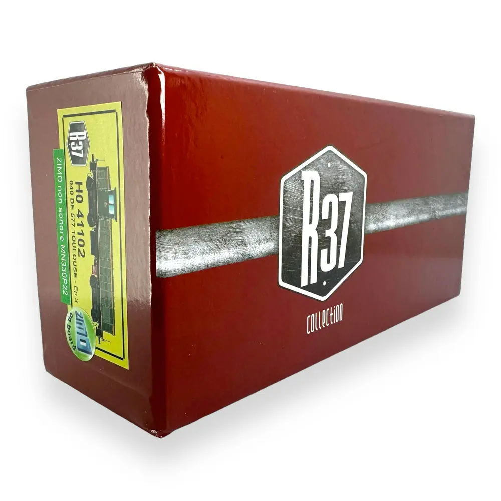 Locomotive Diesel 040 DE 577 - Dépôt Toulouse - DCC - R37 HO41102DC SNCF - HO - 4