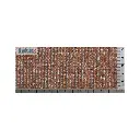 Plaque de décors Redutex Rouge Polychrome 087TA123 - HO 1/87 - Tuile Arabe - 3