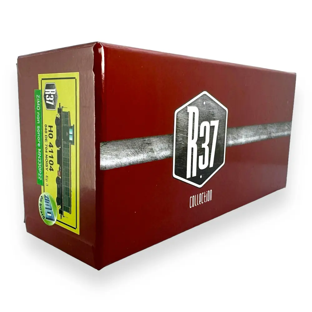 Locomotive Diesel 040 DE 704 - Dépôt Noisy - DCC - R37 HO41104DC SNCF - HO - 4