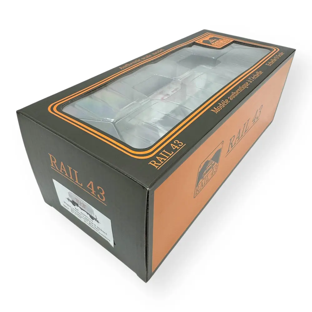 Wagon céréalier B. Richard CTC gris clair - Rail 43 433011/4 - O 1/43 - SNCF - Ep IV - 2R - 4