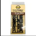 Clôture - RATIO 435 - Échelle OO 1/76 / HO 1/87 - 100 mm - Noir - 2