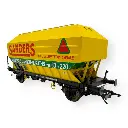 Wagon céréalier B. Richard Sanders - Rail 43 433023 - O 1/43 - SNCF - Ep IV - 2R - 2