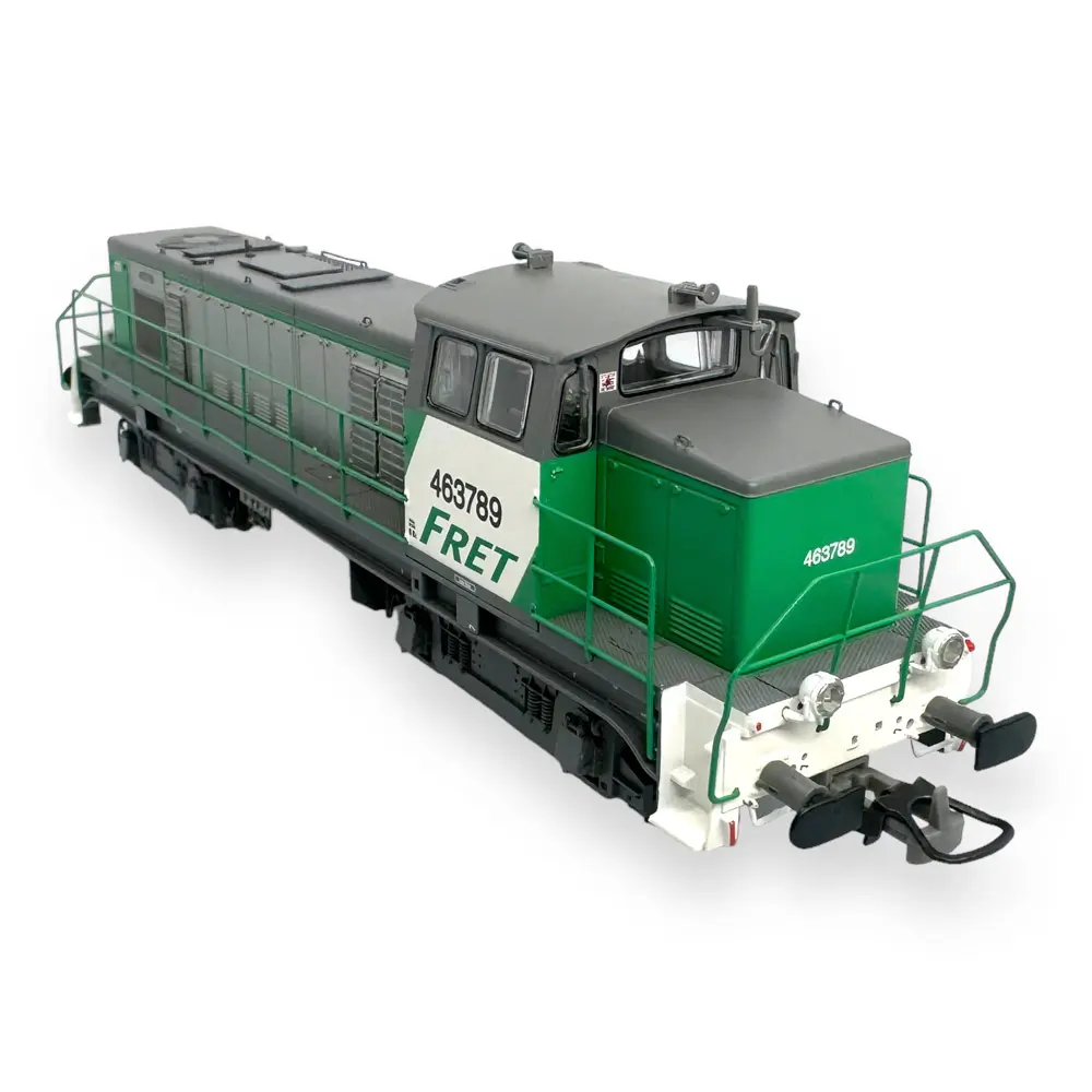 Locomotive Diesel BB63789 FRET Dépôt Lyon-Vaise - DC sans son R37 HO41107DC SNCF - HO  - 2