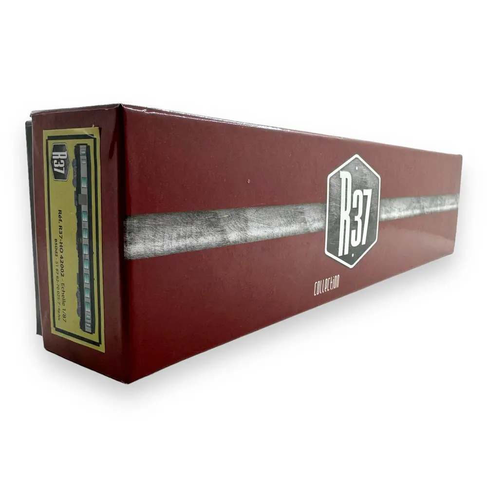 Voiture/Fourgon UIC mixte "PARIS CONFLANS SUD-EST" R37 HO42002 | SNCF HO 1/87 Ep IVa - 4