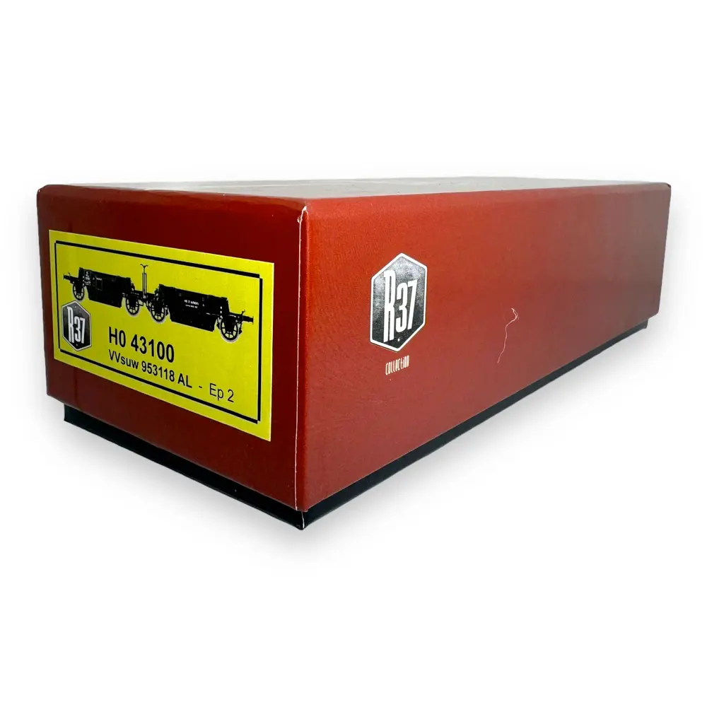 Couplage de Wagons à Ballast VVsuw 953118 - R37 43100 - HO 1/87 - AL - EP II - 4
