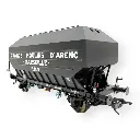 Wagon céréalier B. Richard Grand Moulins d'Arenc - Rail 43 433014 - O 1/43 - SNCF - Ep III - 2R - 2