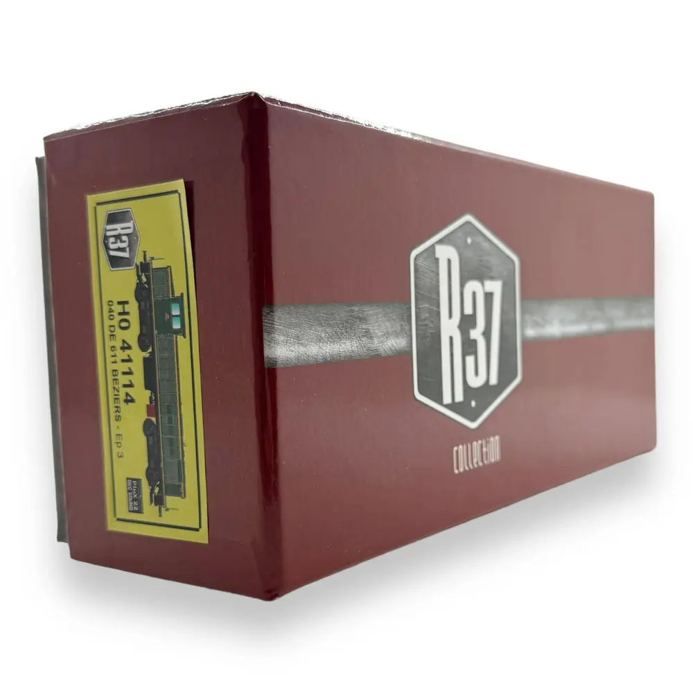 Locomotive Diesel 040 DE 611 Béziers - DC R37 HO 41114 - SNCF - HO - III - 4