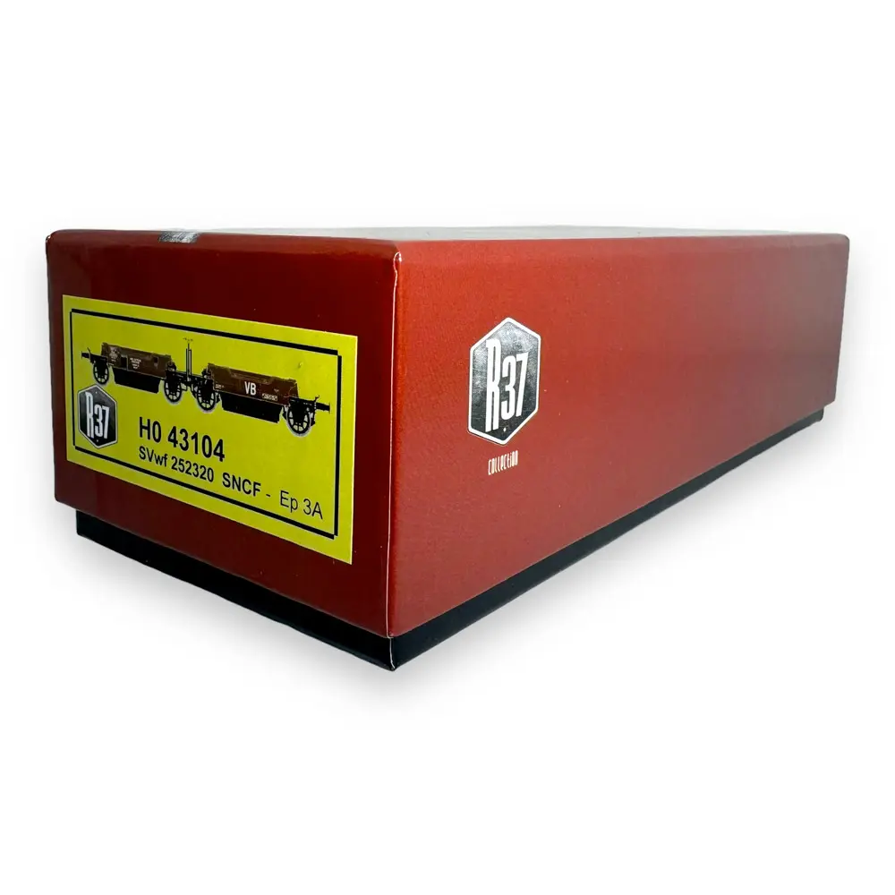 Wagon couplage ballast - R37 43104 - HO 1/87 - SNCF - EP IIIa  - 4