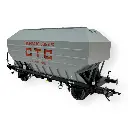 Wagon céréalier B. Richard CTC gris moyen - Rail 43 433021/4 - O 1/43 - SNCF - Ep IV - 2R - 2