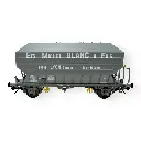 Wagon céréalier B. Richard Michel Blanc & Fils - Rail 43 433025 - O 1/43 - SNCF - Ep IV - 2R - 3