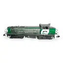 Locomotive Diesel BB63789 FRET Dépôt Lyon-Vaise - DC sans son R37 HO41107DC SNCF - HO  - 3