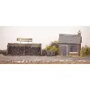 Dépôt de Charbon - RATIO 532 - Échelle OO 1/76 / HO 1/87 - 140 x 30 mm - Marron / noir - 4