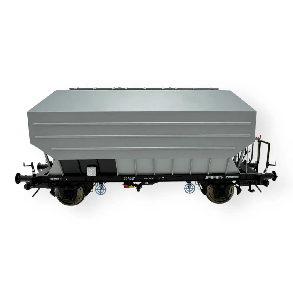 Wagon céréalier B. Richard peint sans décoration - Rail 43 433019 - O 1/43 - SNCF - Ep III - 2R - 3