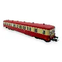 Remorque renforcée d'autorail ZR ABD 27212 - R37 HO41263 - HO 1/87 - SNCF - IV - Analogique - 2R - 2