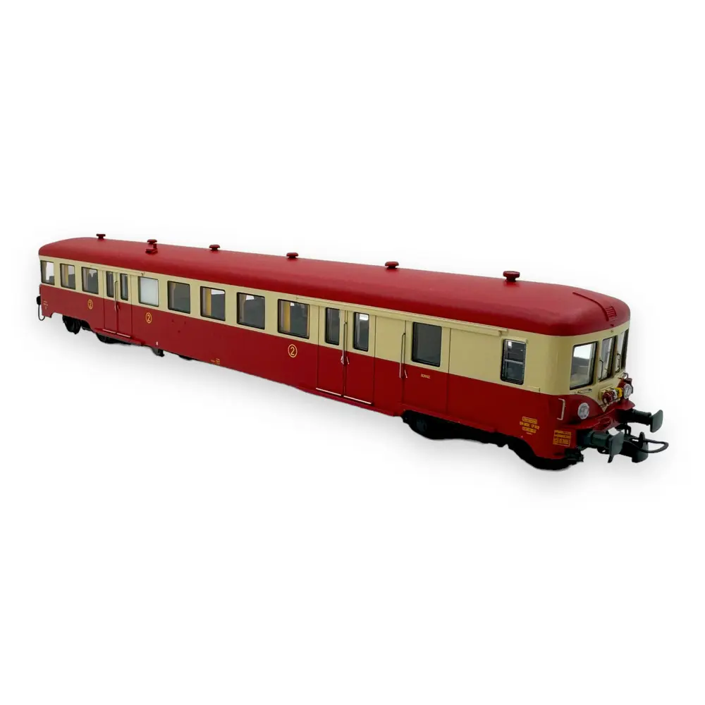 Remorque renforcée d'autorail ZR BDX 17102 - R37 HO41260 - HO 1/87 - SNCF - IV - Analogique - 2R - 2