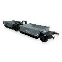 Couplage de Wagons à Ballast VVsuw 953118 - R37 43100 - HO 1/87 - AL - EP II - 2
