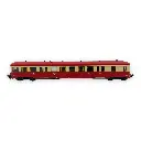 Remorque renforcée d'autorail ZR BD 27107 - R37 HO41258 - HO 1/87 - SNCF - IV - Analogique - 2R - 3
