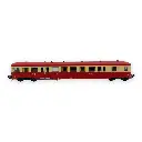 Remorque renforcée d'autorail ZR BDX 17108 - R37 HO41256 - HO 1/87 - SNCF - IV - Analogique - 2R - 3