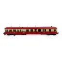 Remorque renforcée d'autorail ZR BD 27107 - R37 HO41258DCC - HO 1/87 - SNCF - IV - Digital - 3