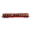Remorque renforcée d'autorail ZRABDX 17201 - R37 HO41257DCC - HO 1/87 - SNCF - IV - Digital - 3