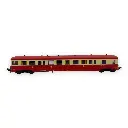 Remorque renforcée d'autorail ZR BDX 17102 - R37 HO41260 - HO 1/87 - SNCF - IV - Analogique - 2R - 3