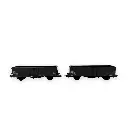 Set de 2 wagons tombereaux "Villach" - R37-HOP43003C - HO 1/87 - SNCF - Ep III - 2R - 3