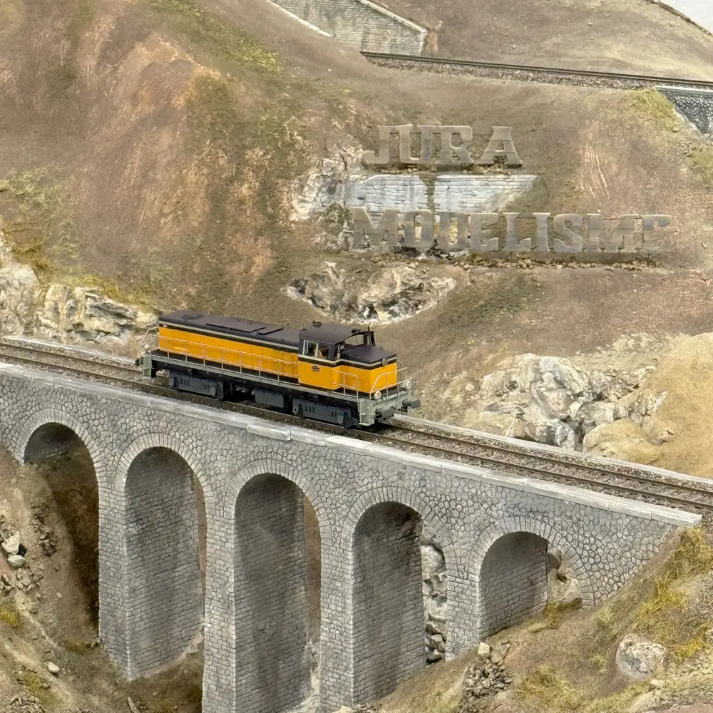 Locomotive Diesel BB 63095 - REE MODELES JM015S - SNCF - HO : 1/87 - 2R - DCC SON - 5