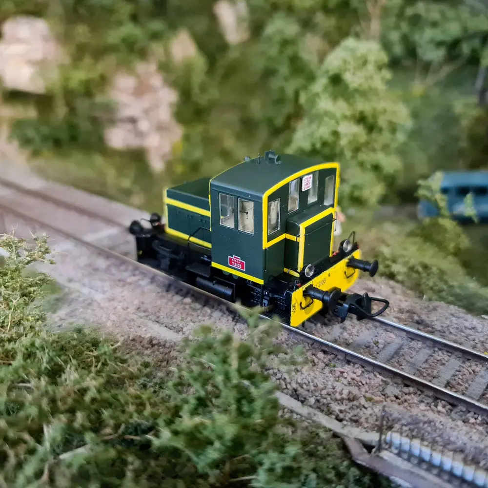 Locotracteur Y-2103 vert "Sud-Est" - Ree Modèles MB147S - HO 1/87 - SNCF - Ep IV - Digital sound - 2R - 5