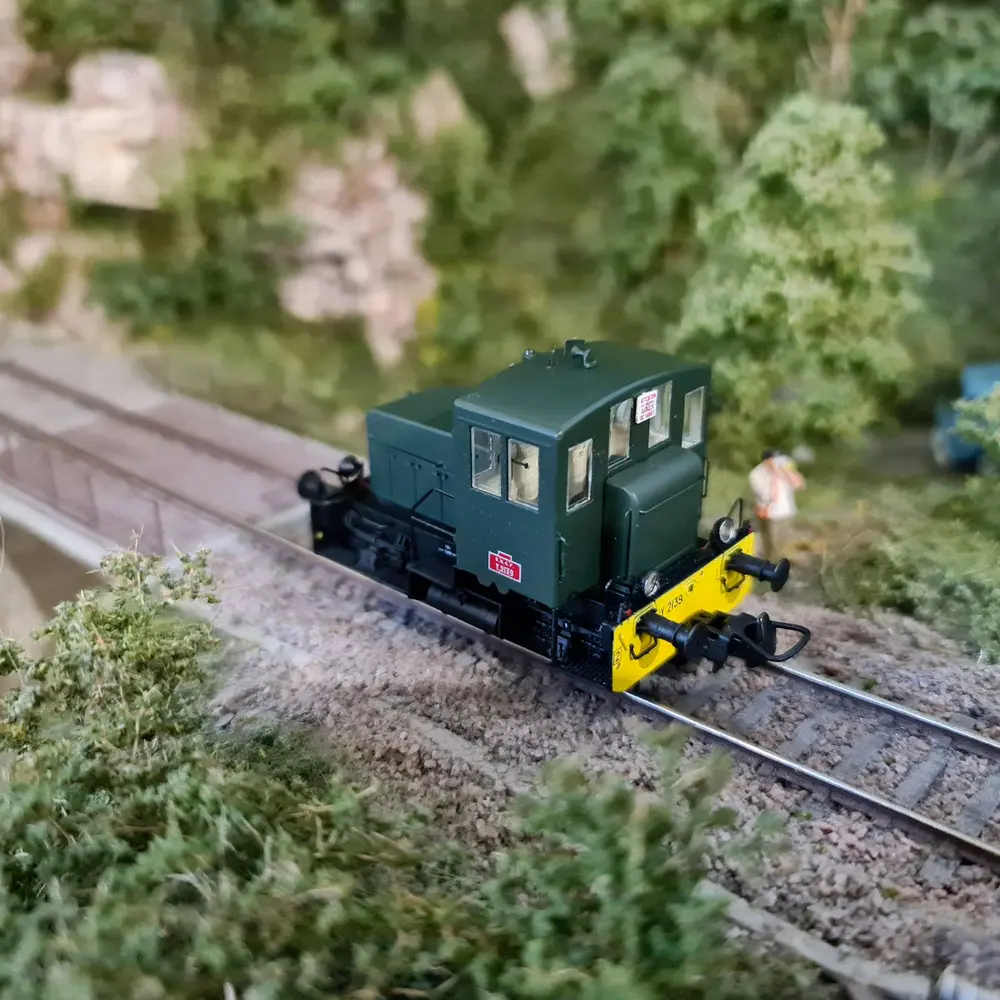 Locotracteur Y-2139 Vert "Nord" DCC Sound REE MODELES MB146S -SNCF - Ep III/IV - 4