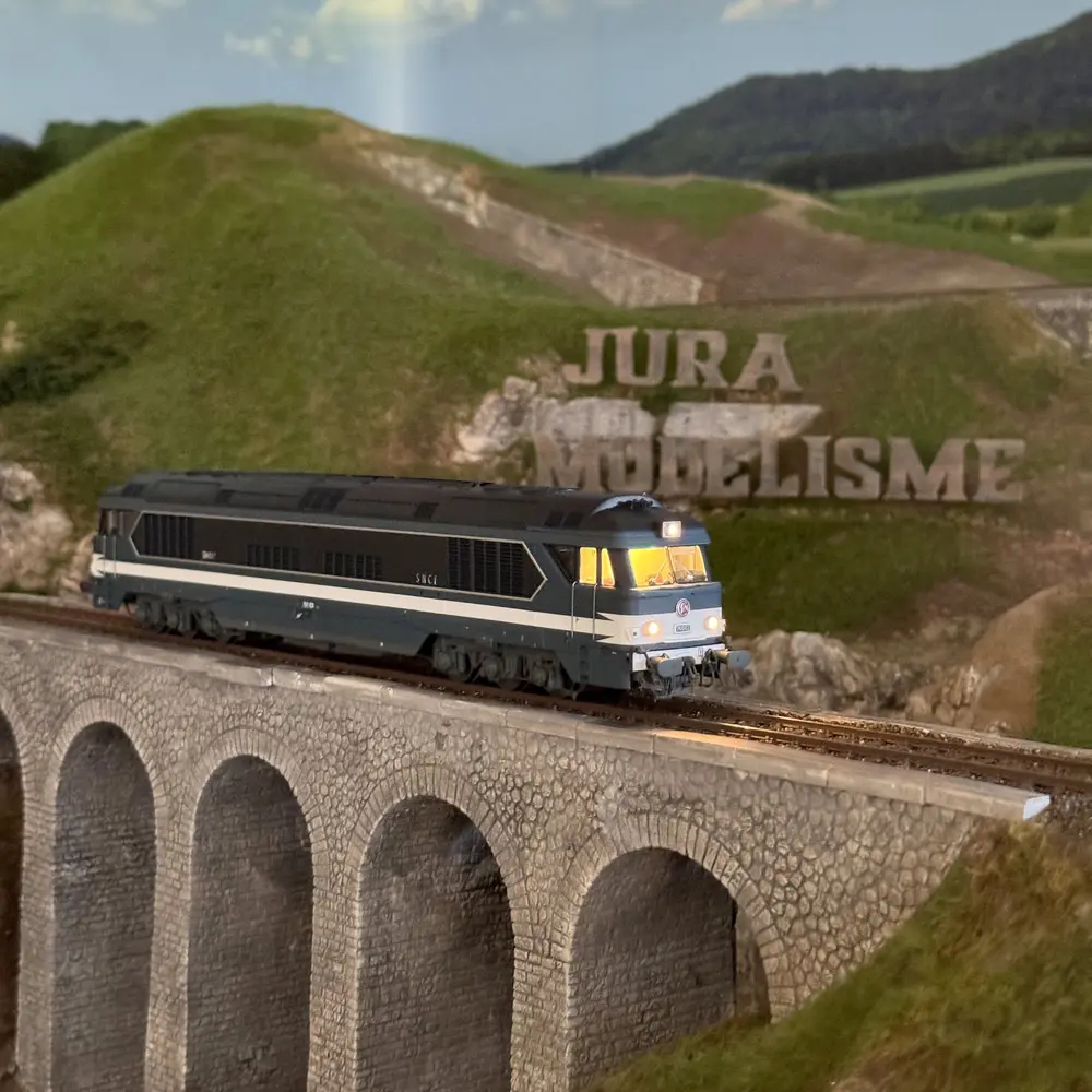 Locomotive diesel CC 70002 - Ree Modèles CC70002S - HO 1/87 - SNCF - Ep III - Digital sound + fumée - 2R - 9